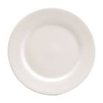 Oneida® Buffalo® China 9in Dinner Plate, Bright White with Rolled Edge